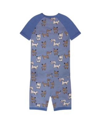  Boys' Organic Cotton Dog Two-Piece Pyjama Set - Little Kid, Big Kid