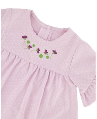 Girls' Jersey Tunic and Cotton Capri Printed Flowers Set - Baby