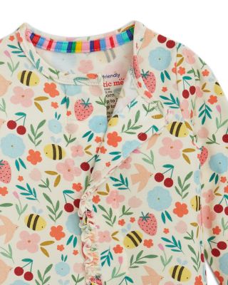 Girls' Honey Blossom Magnetic Footie - Baby