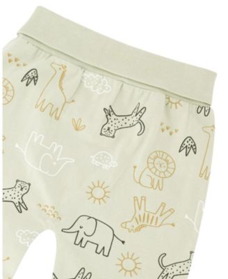 Boys' Organic Cotton Jersey Animal Print Sweater and Pants Set - Baby