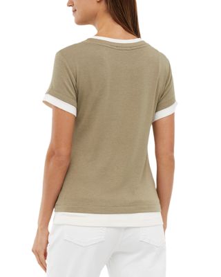 Veronica Layered Short Sleeve Tee