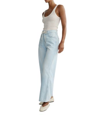 Taylor Relaxed Barrel High Rise Jeans in Poolside Aura