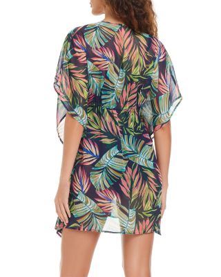 V Neck Caftan Swim Cover-Up