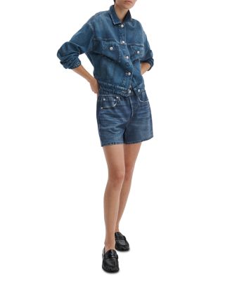 Miramar Walking Cotton Terry Sweatpant Jean Shorts