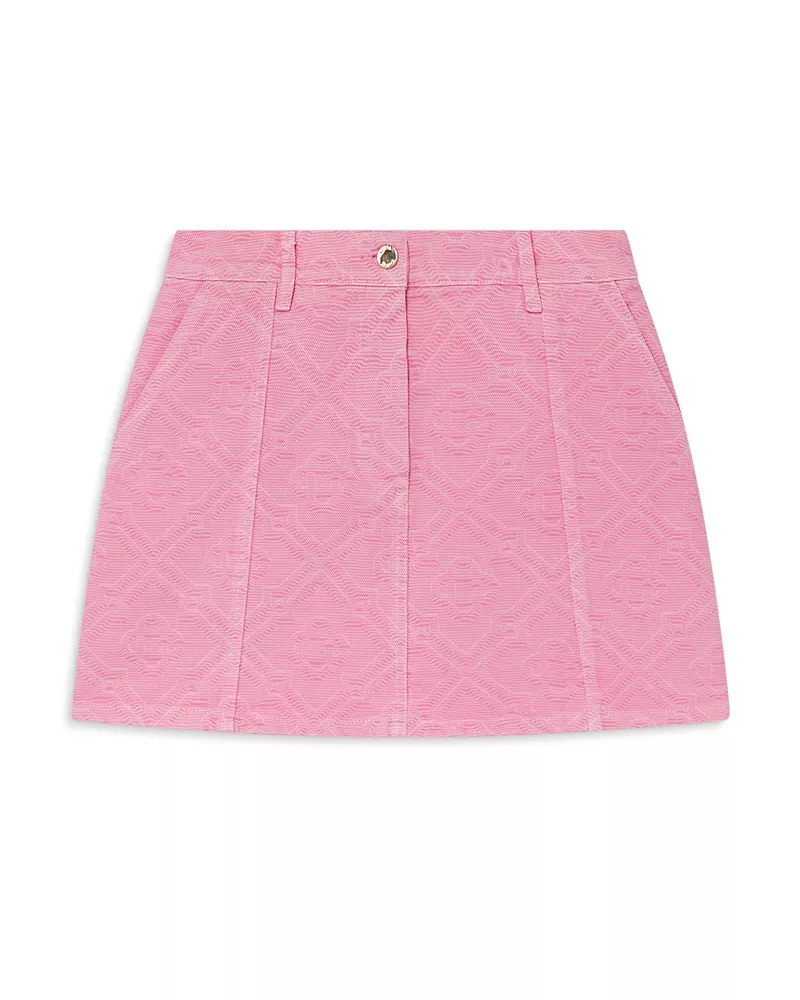 Casablanca Monogram Denim Skirt
