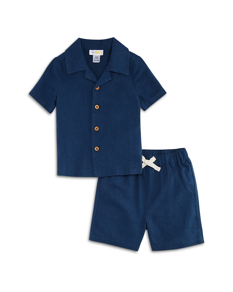 Bloomie's Baby Boys' Camp Shirt & Shorts Set, Baby - Exclusive