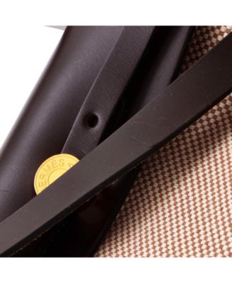 31 Herbag Zip Criss Viking Toile and Leather