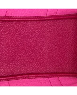 30 Garden Party Tote Toile and Leather