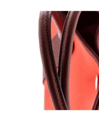 30 Garden Party Tote Toile and Leather