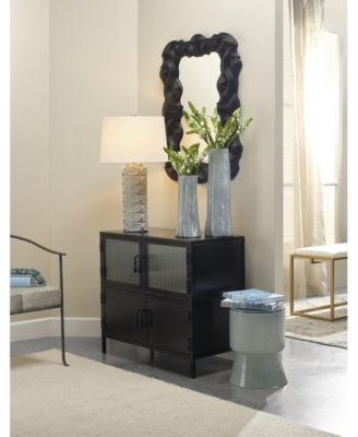 Wright Ceramic Table Lamp with Linen Shade