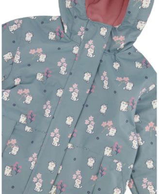 Girls' Two-Piece Mid-Season Cat Outerwear Set - Little Kid