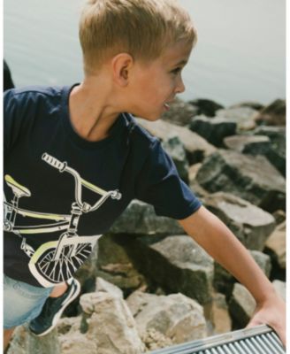 Boys' Organic Cotton Jersey Bike T-Shirt - Little Kid, Big Kid