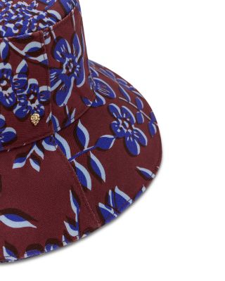 Tessa Floral Print Canvas Bucket Hat
