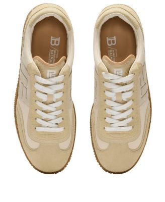 Men's Swan Trainers in Suede, Aged Suede and Canvas