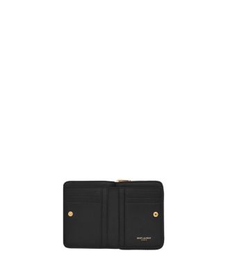 Cassandre MatelassÃ£Â© Compact Zip Around Wallet
