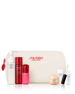 Gift with any $85 Shiseido purchase!