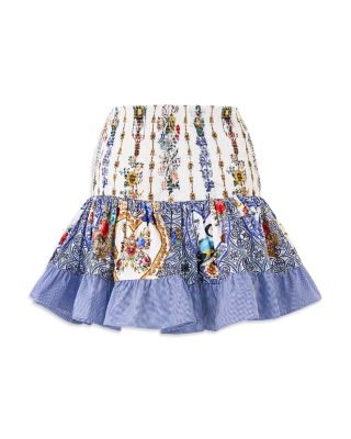 Short Shirred Skirt