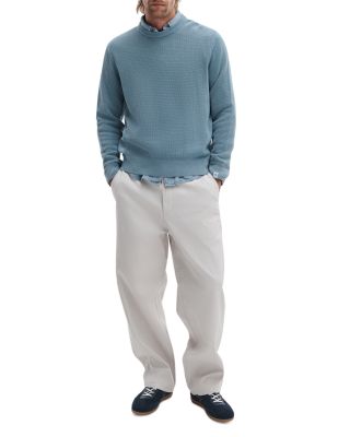 Oversized Fit Baggy Twill Chino Pants
