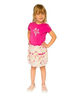 Girls' Organic Cotton Jersey Short Sleeve Floral T-Shirt - Big Kid