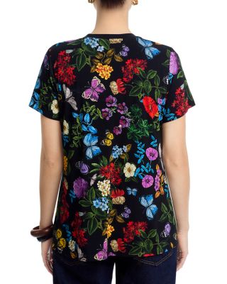 The Janie Favorite Short Sleeve Henley Tee