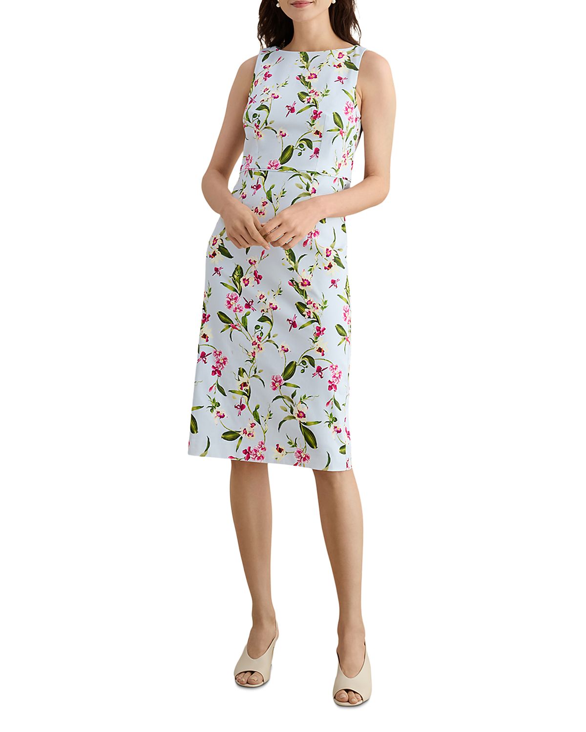 Hobbs London Freda Floral Shift Dress