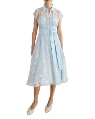 Petite Tess Burnout Floral Dress