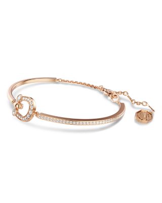Symbolica Crystal & Cubic Zirconia Horseshoe Bangle Bracelet