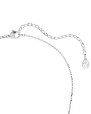 Idyllia Crystal & Cubic Zirconia Arrow Collar Necklace, 14.87-17.75"