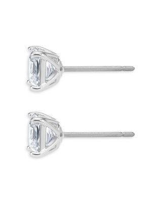 Stilla Attract Crystal Square Stud Earrings