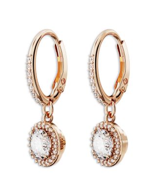 Una Angelic Crystal & Cubic Zirconia Drop Earrings