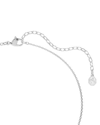 Symbolica Crystal & Cubic Zirconia Horseshoe Pendant Necklace, 16.5-19.25"