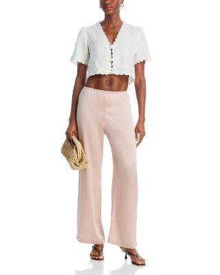 Roses Cropped Blouse