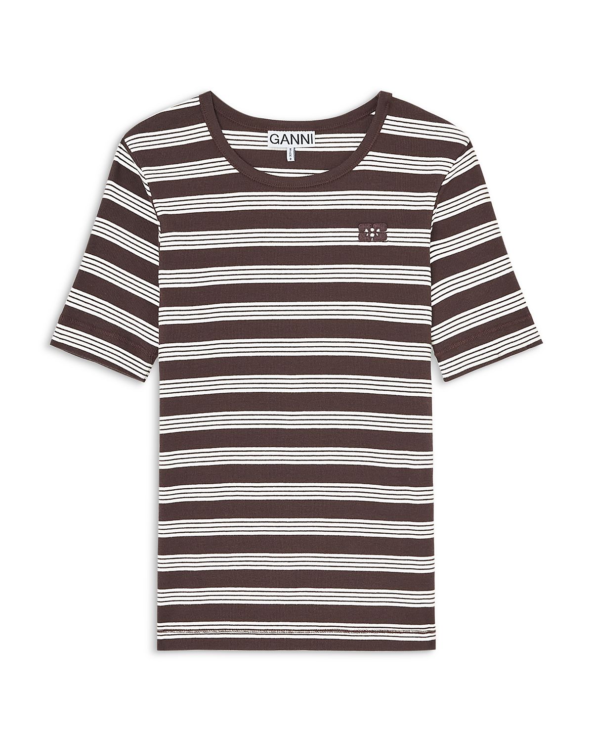 Ganni Striped Tee