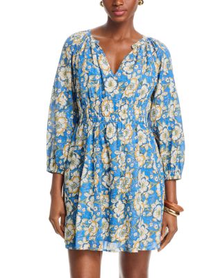 Sandrine Blouson Sleeve Boho Dress