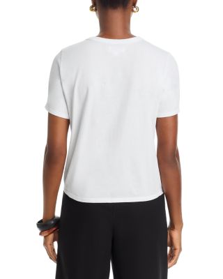 Rhou Short Sleeve Knot Front Tee