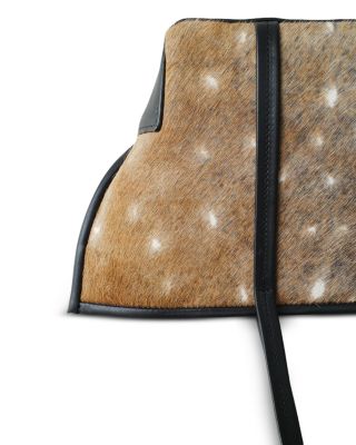 Bateau Slim Fawn Print Calf Hair Tote