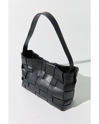 Large Woven Leather Tote