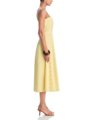 Embroidered Midi Dress - Exclusive