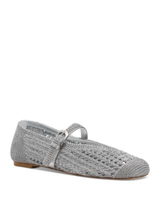Stuart Weitzman Women's Leora Mary Jane Flats