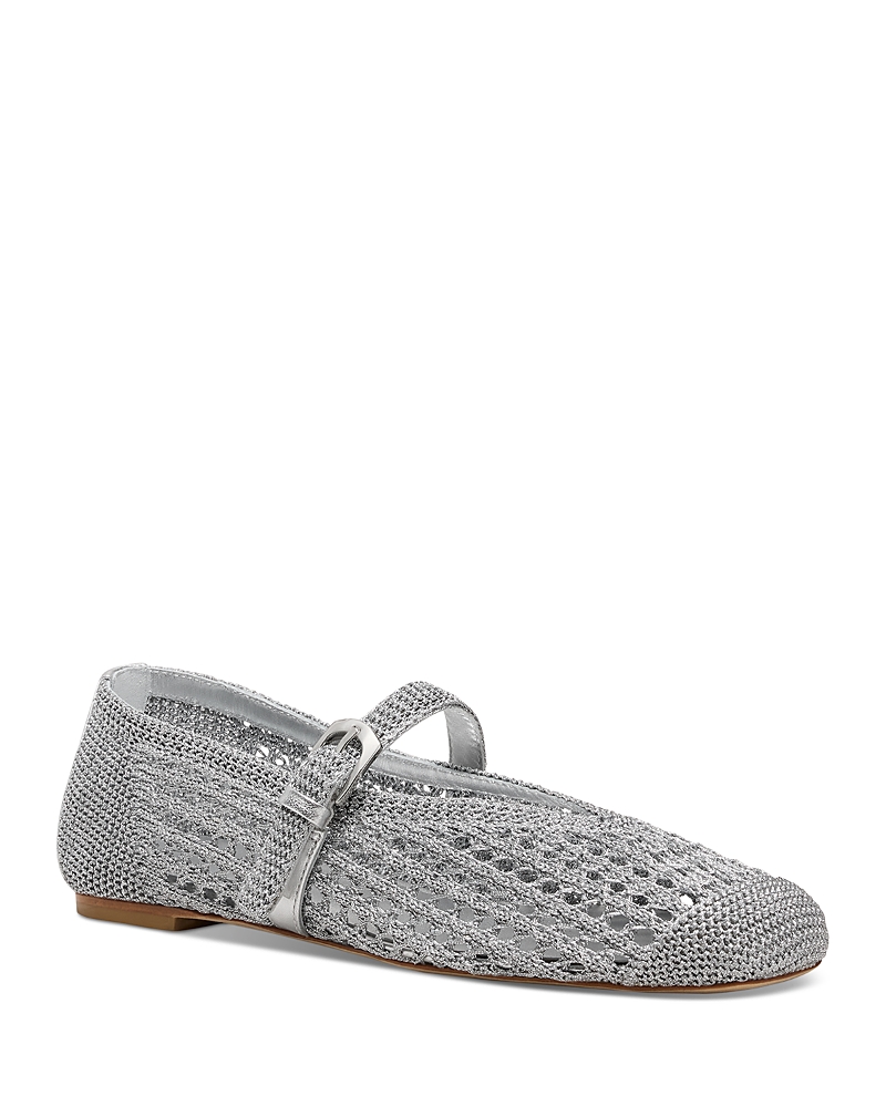 Stuart Weitzman Women's Leora Mary Jane Flats
