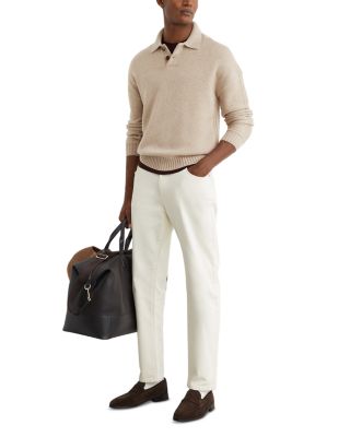 Ribbed Button Sweater