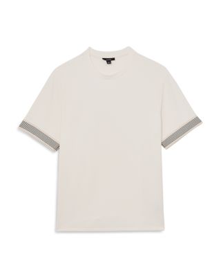 Textured Tape Cuff T-Shirt