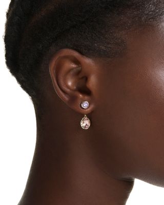 Chroma Crystal Jacket Earrings