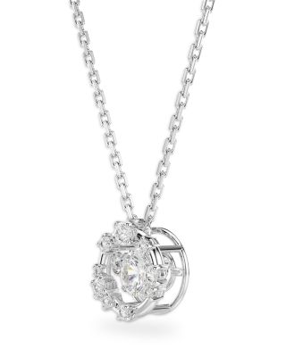 Constella Dancing Stone Pendant Necklace, 14.87-17.75"