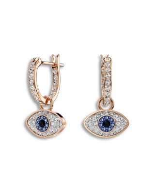 Dextera Evil Eye Hoop Earrings