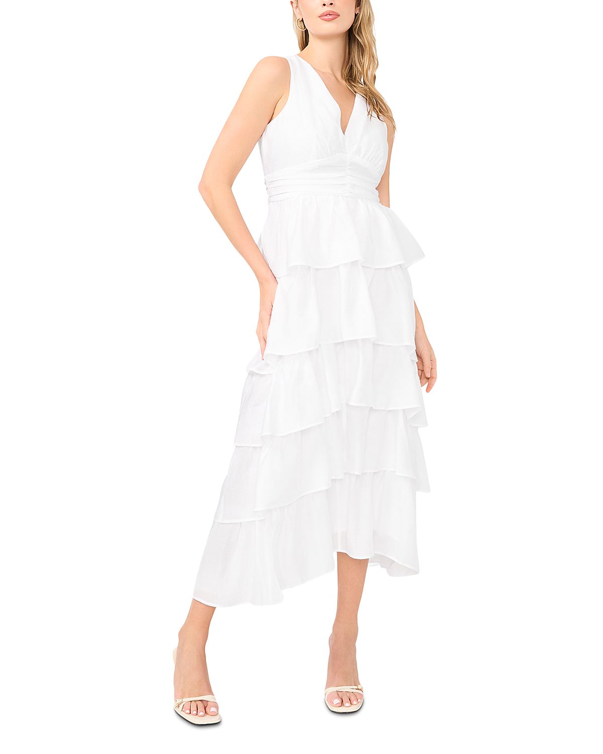 1.state Ruffle Maxi Dress
