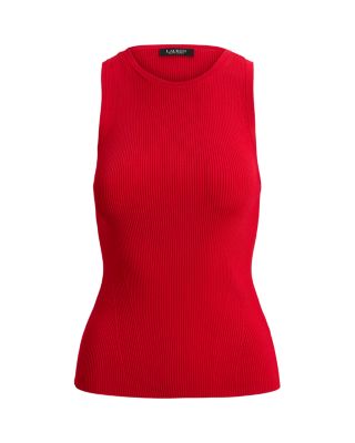 Rib Knit Sleeveless Sweater
