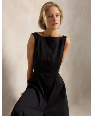 Paneled Cotton Dress