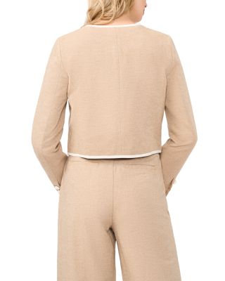 Contrast Patch Pocket Jacket