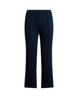 Twill Flare Ankle Pants